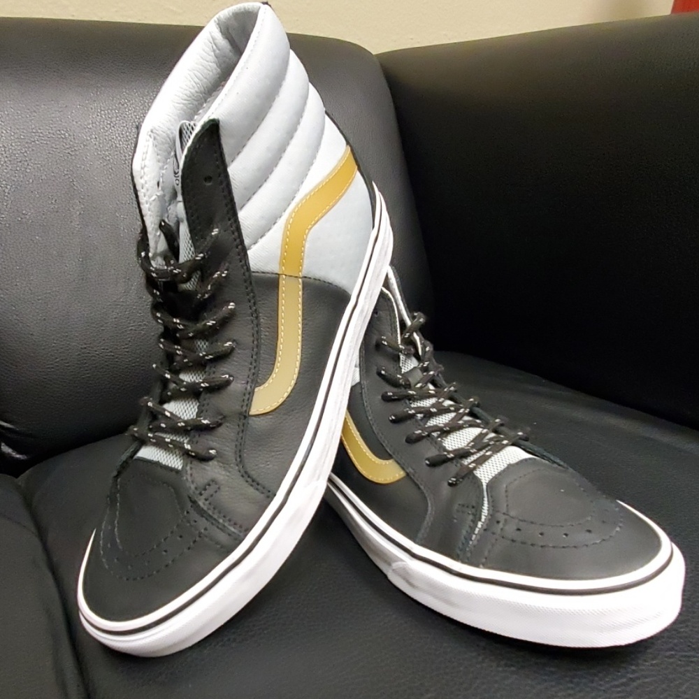 Sk8-Hi leather Van's